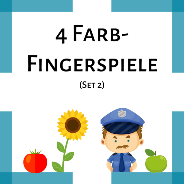 Fingerspiele Thema Farben Kindergarten icon