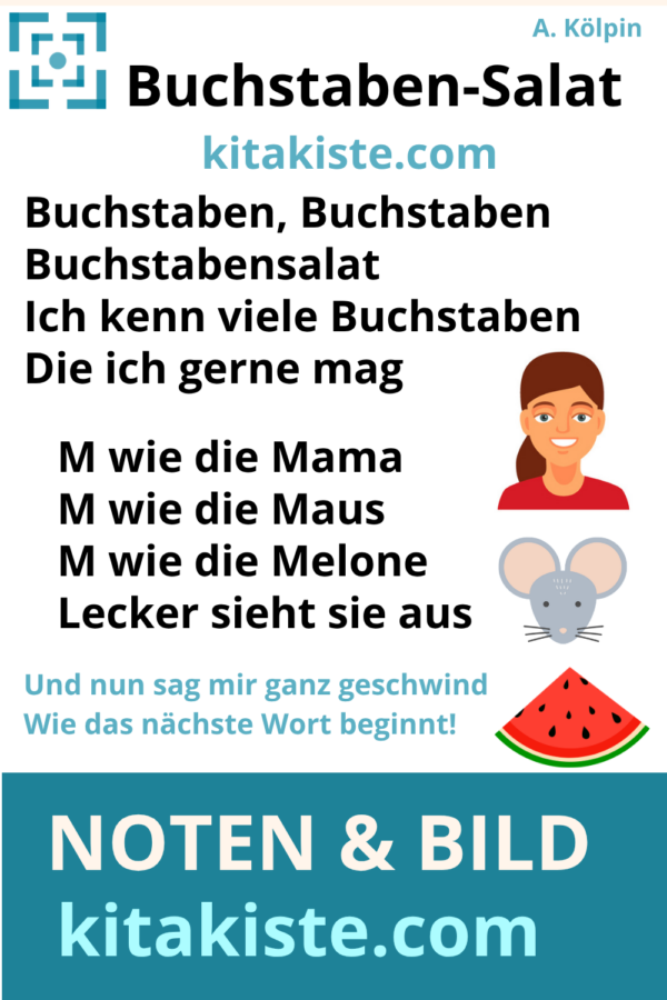 Buchstaben Lied Voransicht