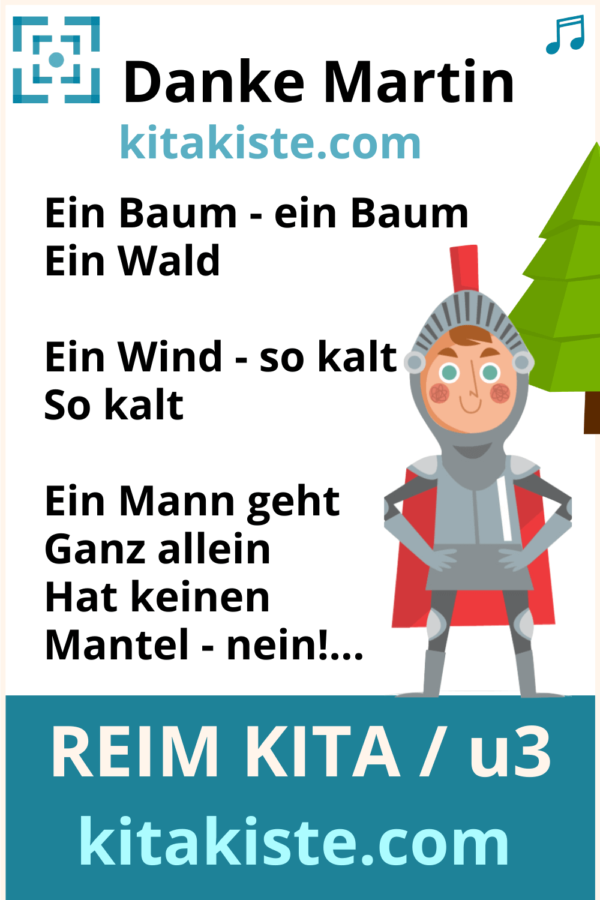 St. Martin-Gedicht Krippe Kindergarten