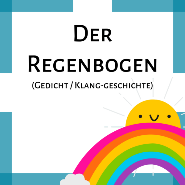 Regenbogen Gedicht Kindergarten icon