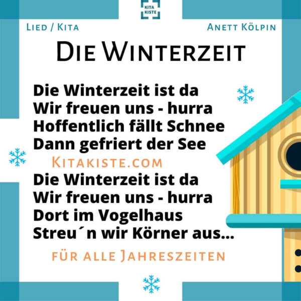 Kinderlied Winter Kindergarten Voransicht