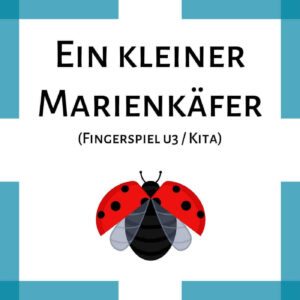 Fingerspiel Marienkäfer u3 Kita icon