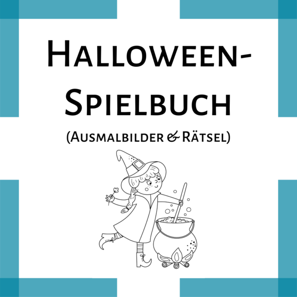 Halloween Ausmalbilder Rätsel Kindergarten icon
