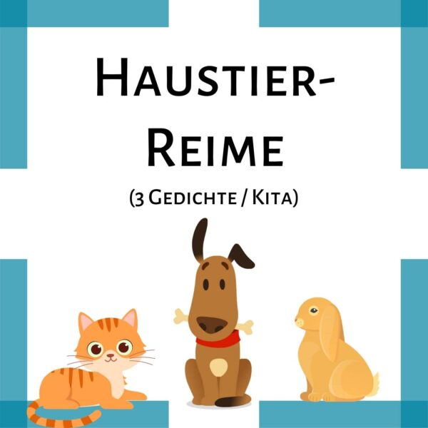 Haustier Gedicht Kindergarten icon