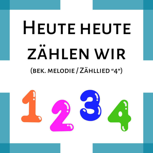 Zahlenlied vier icon