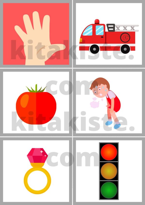 Fingerspiel rot Voransicht