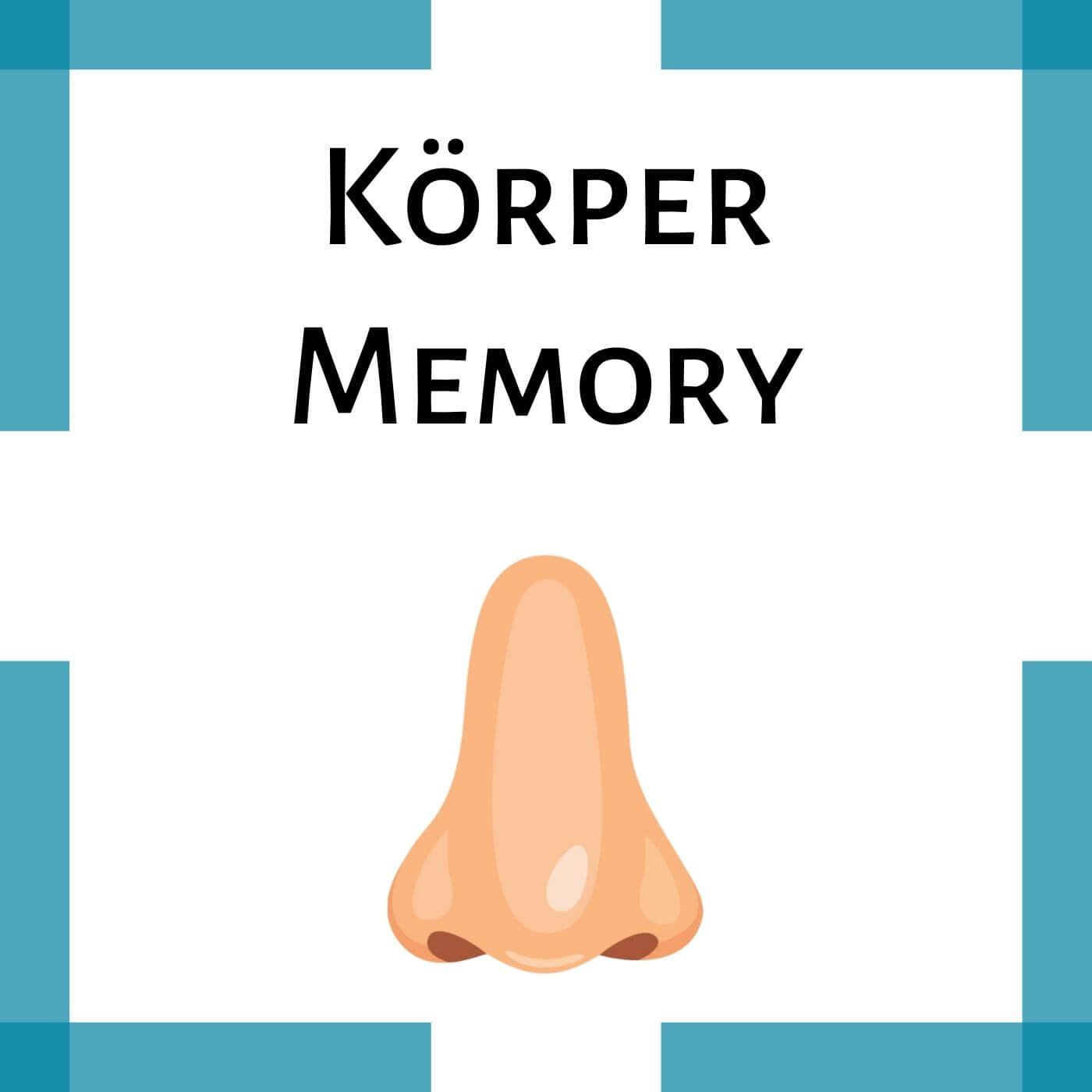 Körper – Memory PDF | Kita Kiste