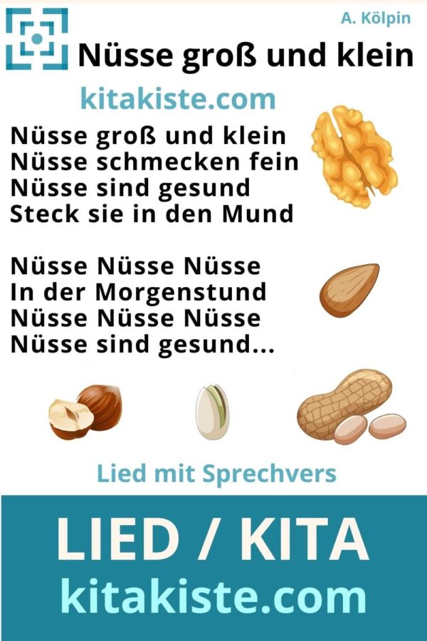 Nüsselied Voransicht