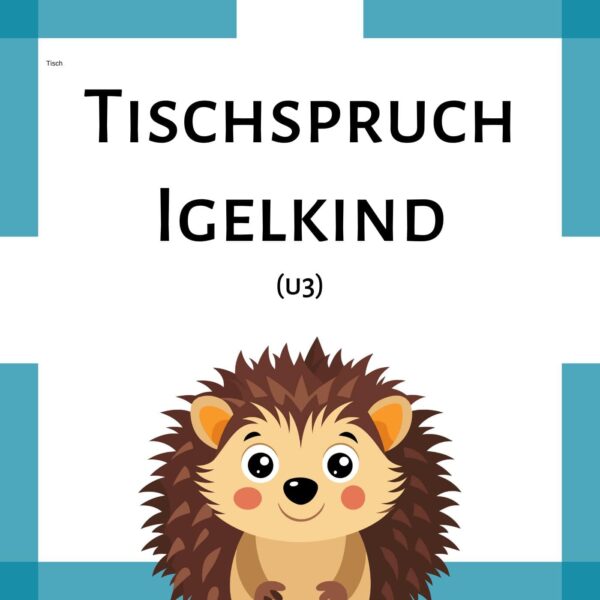 Tischspruch Igel u3 icon