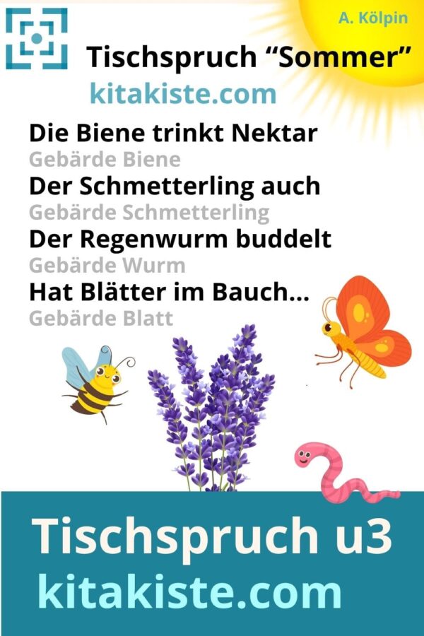 Tischspruch Voransicht